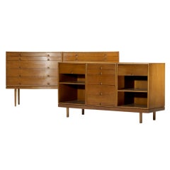 cabinets, pair by Charles Eames and Eero Saarinen