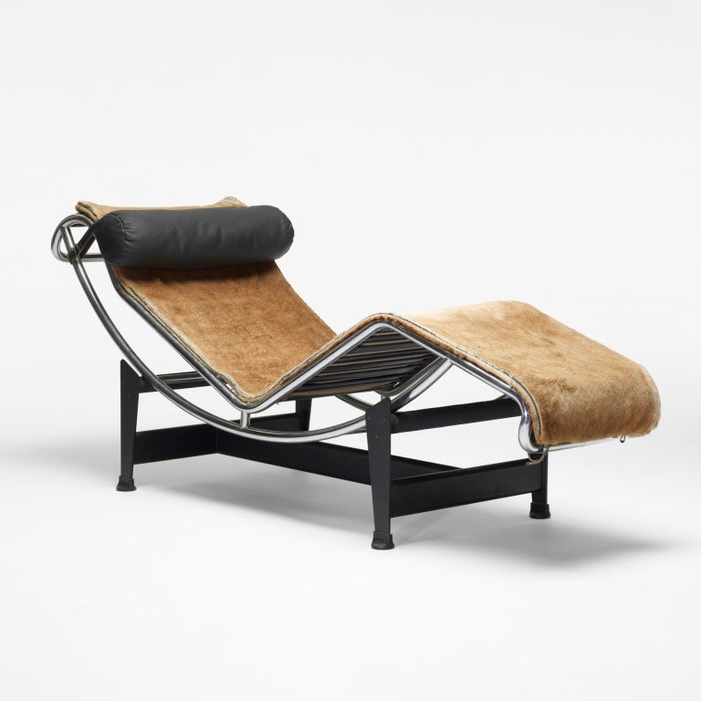Steel Lc-4 Chaise By Le Corbusier