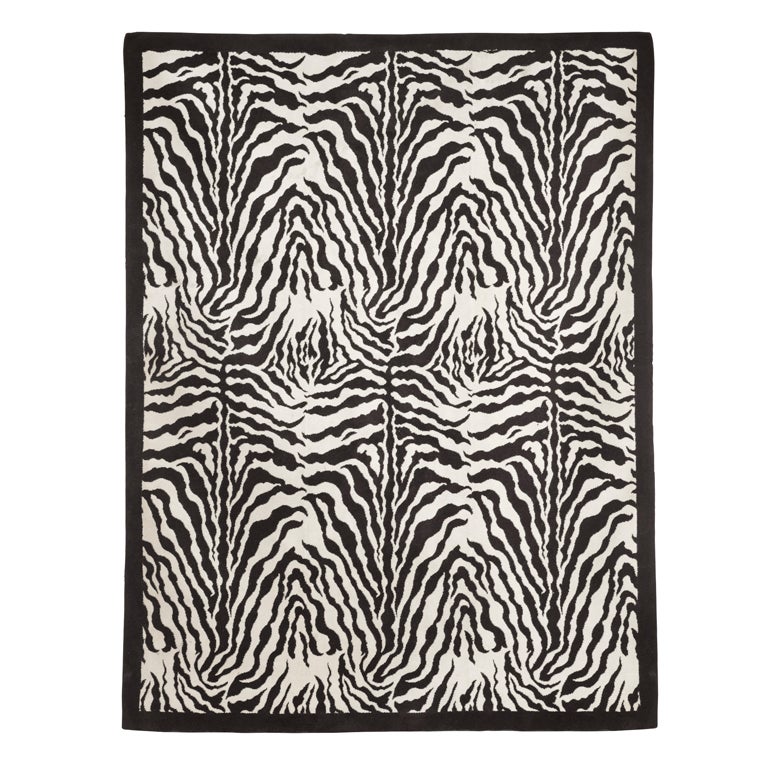 Zebra Loop carpet by Philippe Starck