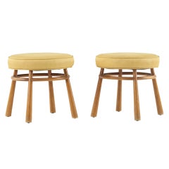 Stools, pair by T.H. Robsjohn-Gibbings