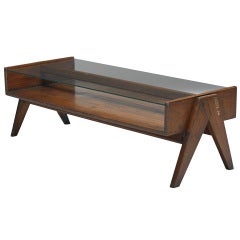 Coffee Table From Chandigarh, India By Pierre Jeanneret