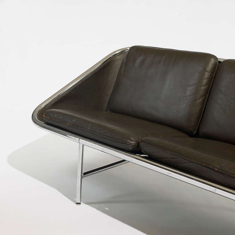 Sling Sofa, Model 6833 By George Nelson & Associates For Herman Miller In Fair Condition For Sale In Chicago, IL