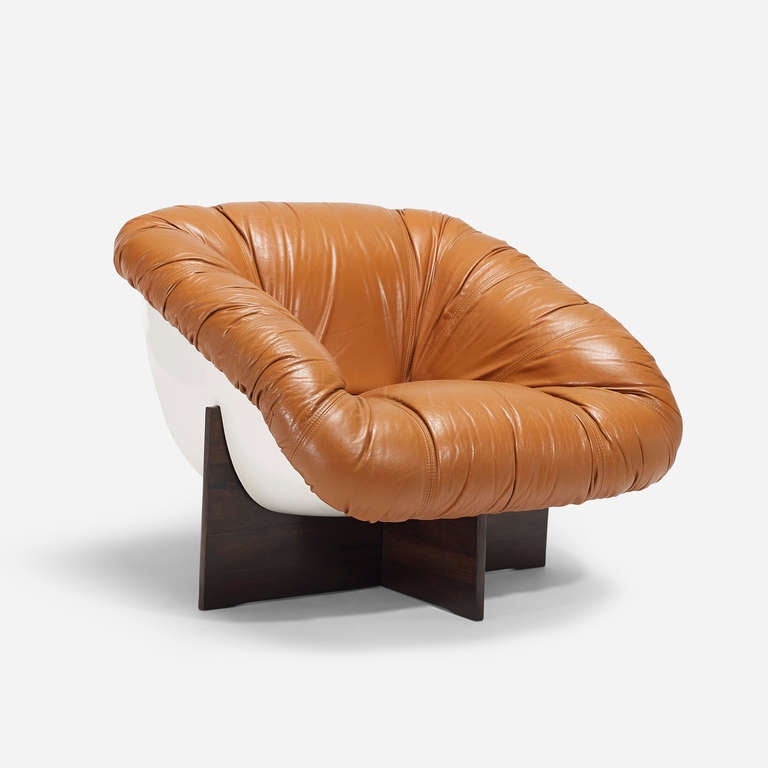 Brazilian lounge chair by Percival Lafer