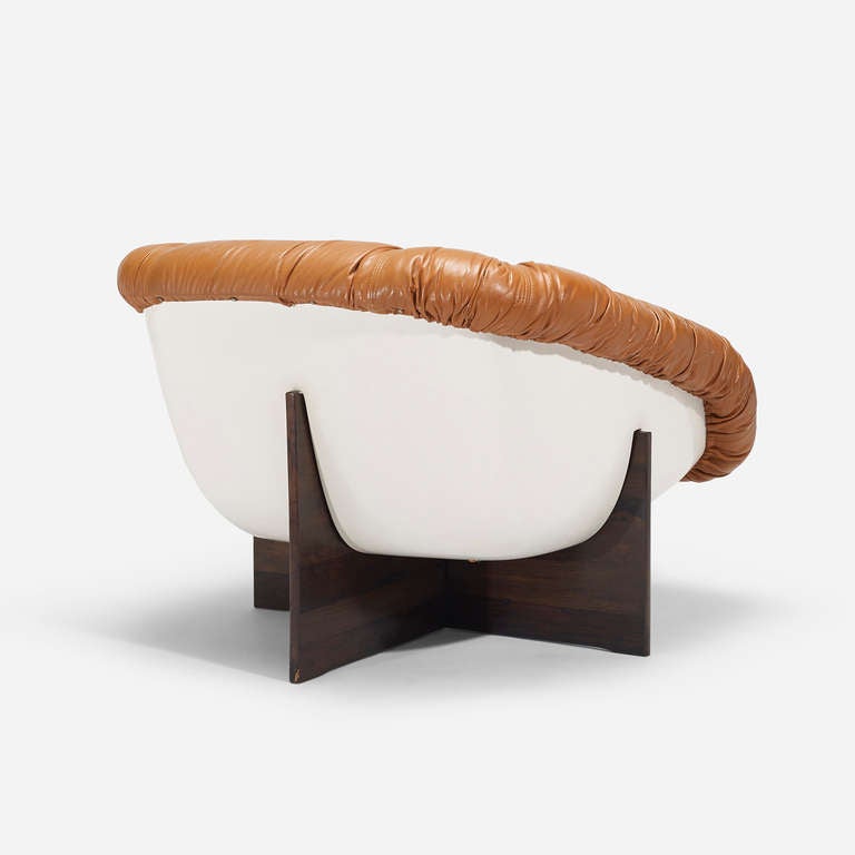 lounge chair by Percival Lafer In Good Condition In Chicago, IL