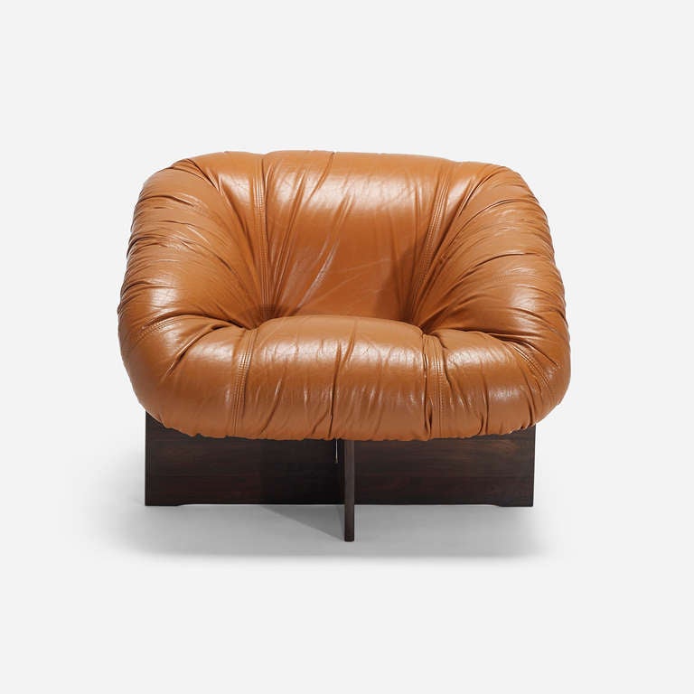 Late 20th Century lounge chair by Percival Lafer