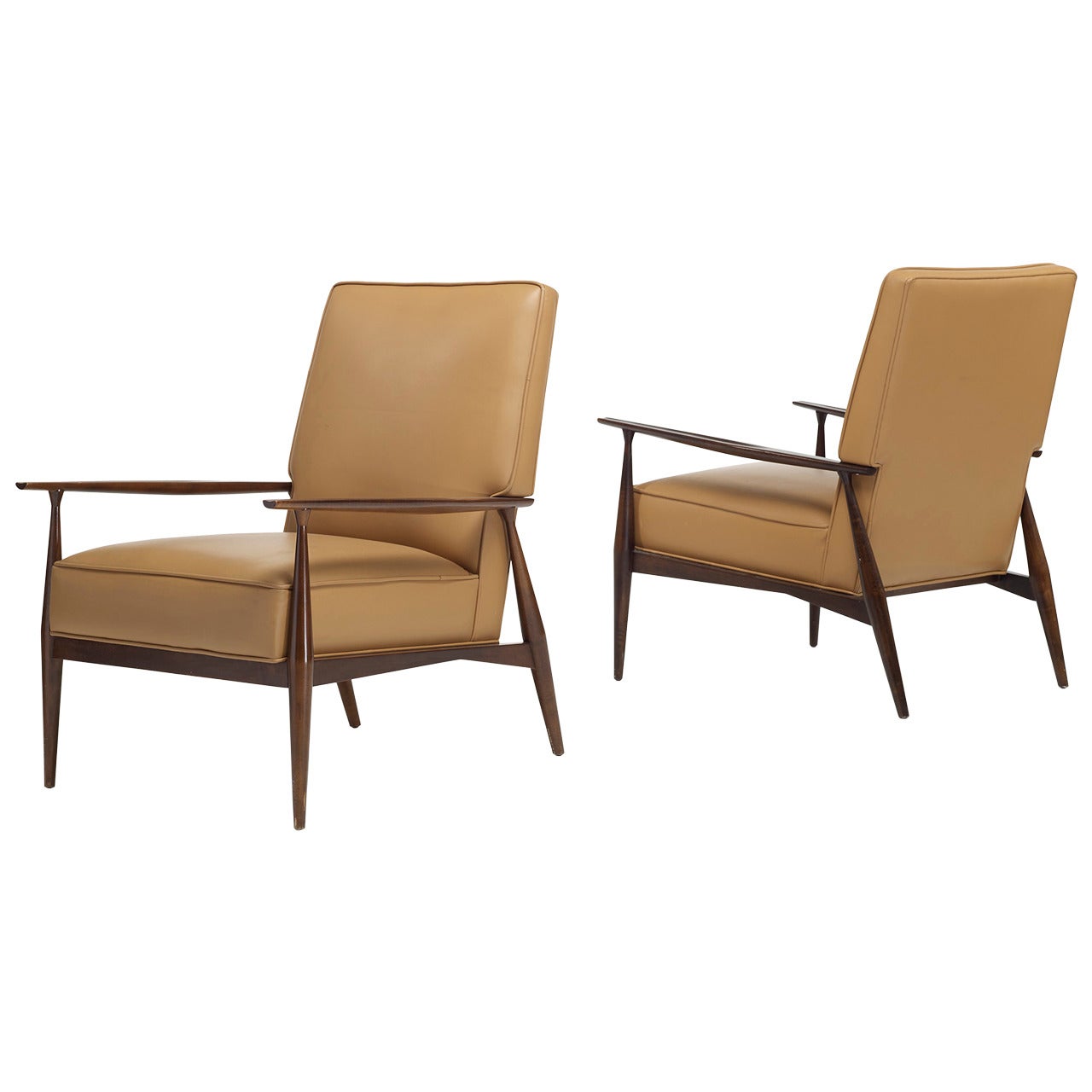 Pair of Lounge Chairs by Paul McCobb for Directional