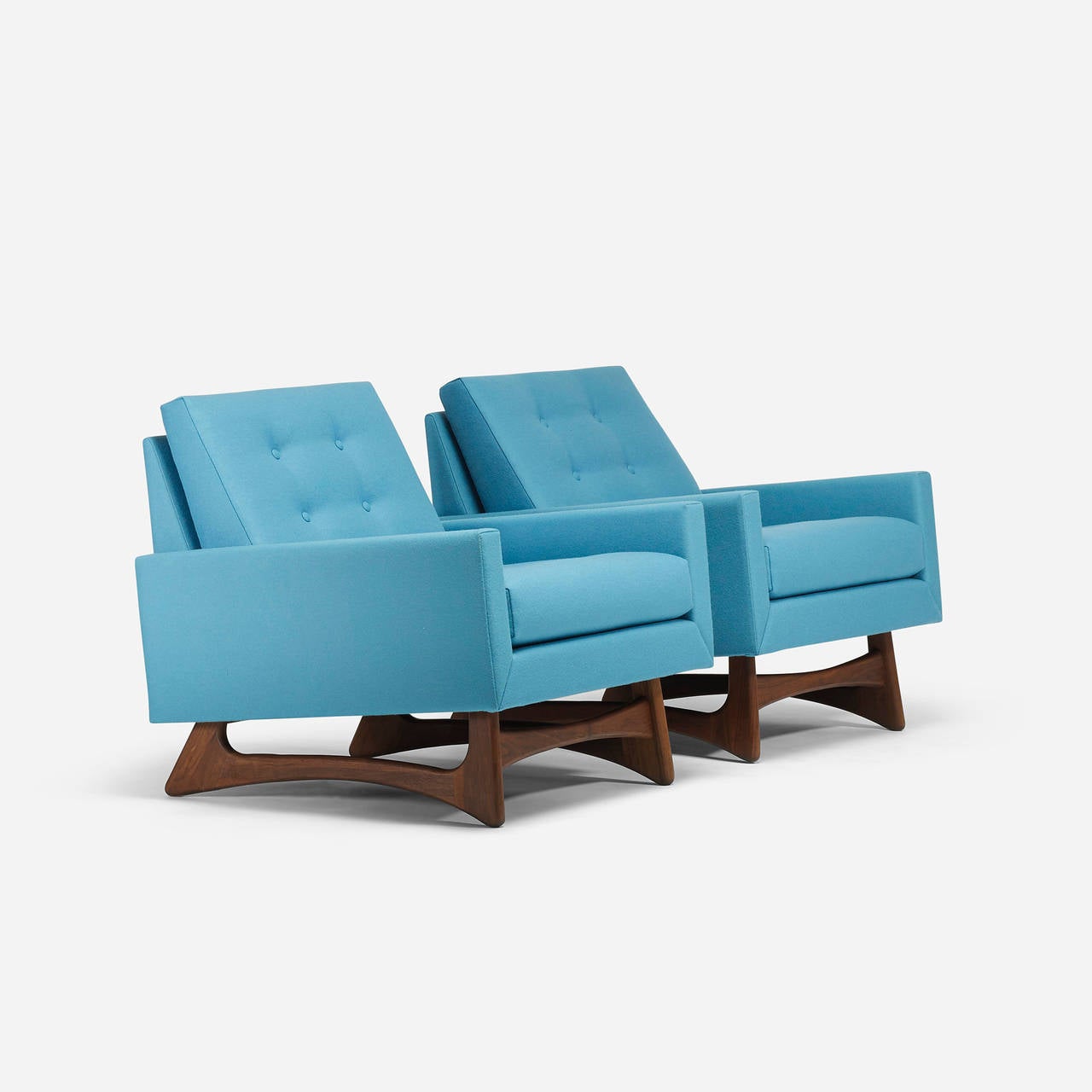 American Lounge Chairs, Pair by Adrian Pearsall for Craft Associates