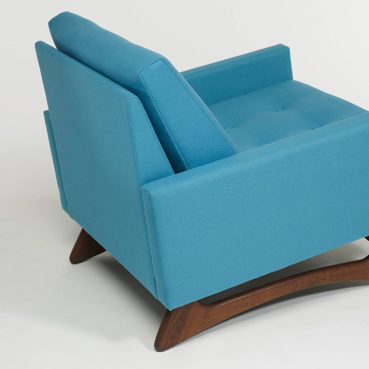 Upholstery Lounge Chairs, Pair by Adrian Pearsall for Craft Associates
