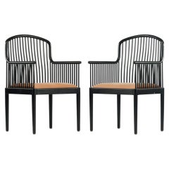 Andover armchairs, pair by Davis Allen