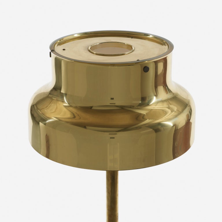 Brass Bumling Floor Lamp by Anders Pehrson