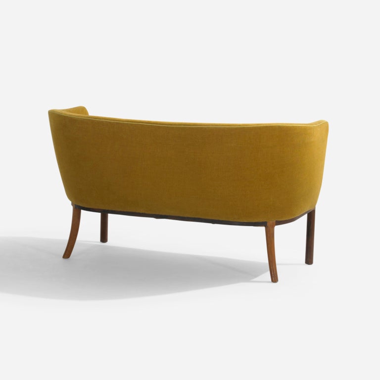 Rosewood settee by Jacob Kjaer