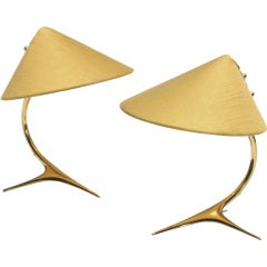 Pair Table Lamps by J.T. Kalmar