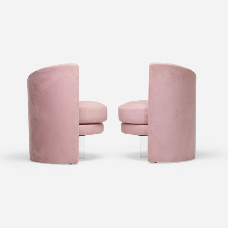20th Century lounge chairs, pair by Vladimir Kagan