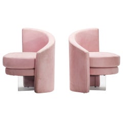 lounge chairs, pair by Vladimir Kagan