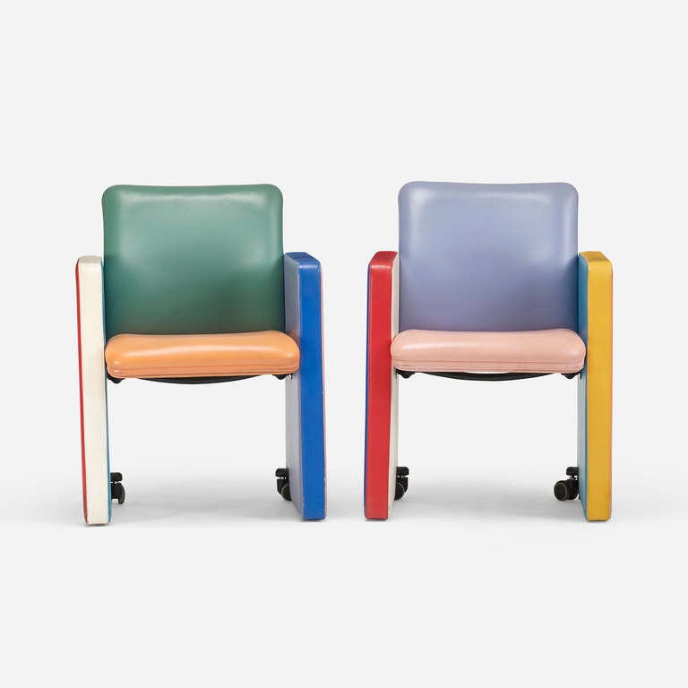 Italian Lounge Chairs, Pair By Tito Agnoli For Poltrona Frau