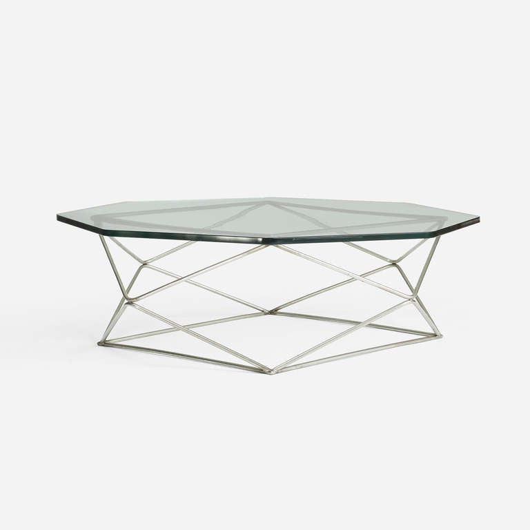 coffee table by Milo Baughman for Directional