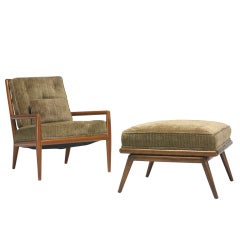lounge chair and ottoman by T.H. Robsjohn-Gibbings