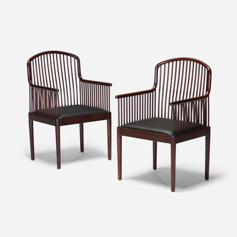 Exeter Chairs, Set of Eight by Davis Allen For Sale at 1stDibs