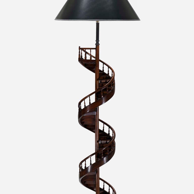 French architectural floor lamp