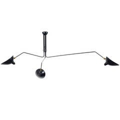 Suspension à Trois Bras Pivotantsa Trois Bras by Serge Mouille