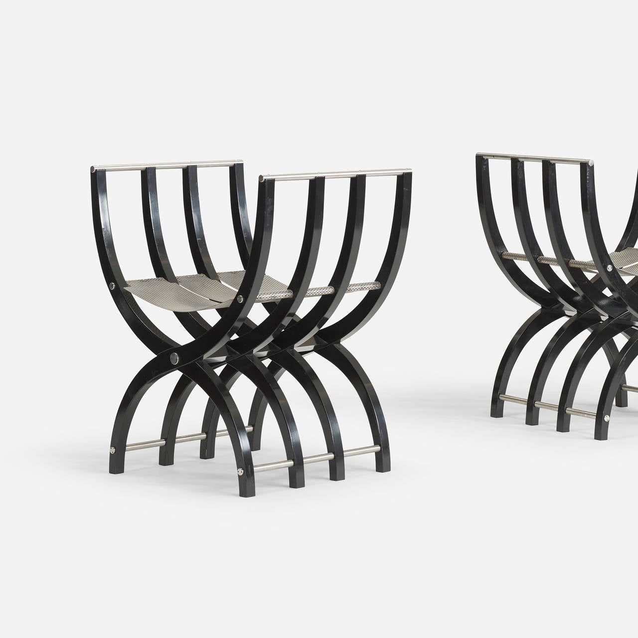 These stools come from the Arken Museum of Modern Art which was designed by Søren Robert Lund after winning the commission through a national competition in 1988.
