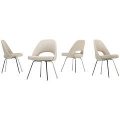 Chairs, Set of Four by Eero Saarinen for Knoll International