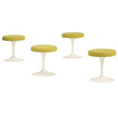 Tulip stools, set of four by Eero Saarinen for Knoll International Vintage Tulip stools, set of four by Eero Saarinen for Knoll International