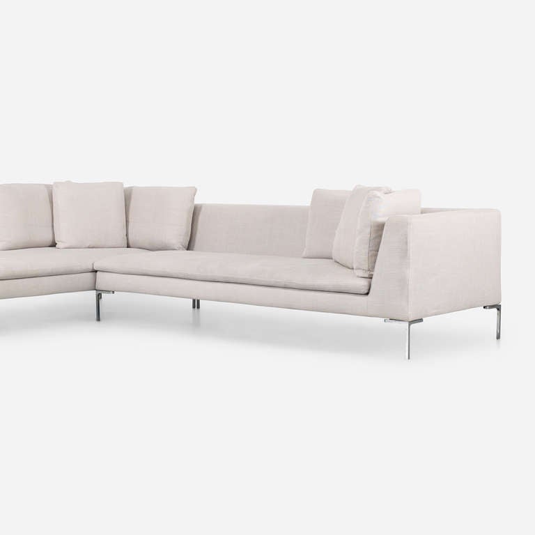 Charles sectional by Antonio Citterio for B&B Italia In Good Condition In Chicago, IL
