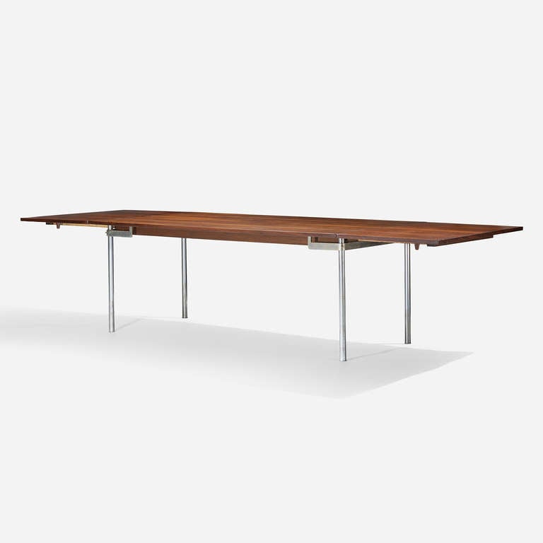 Danish Drop-Leaf Dining Table by Hans Wegner for Andreas Tuck For Sale
