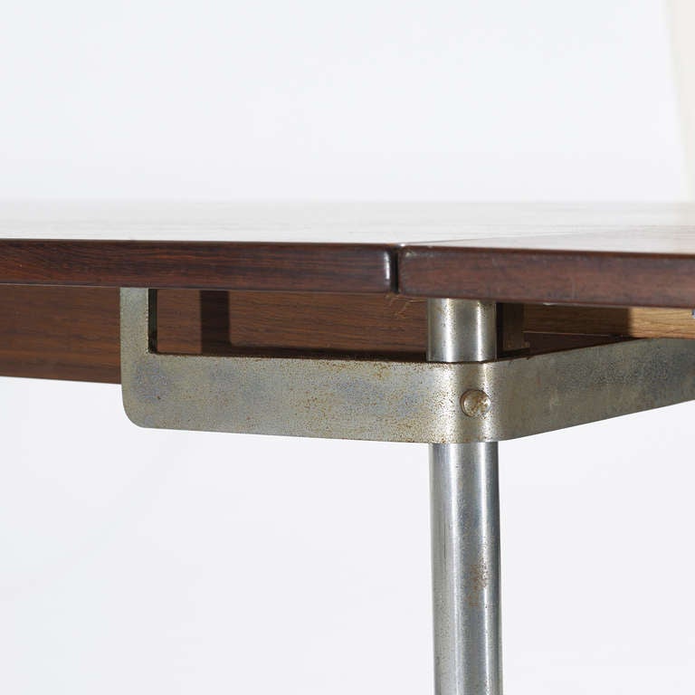 Mid-20th Century Drop-Leaf Dining Table by Hans Wegner for Andreas Tuck For Sale