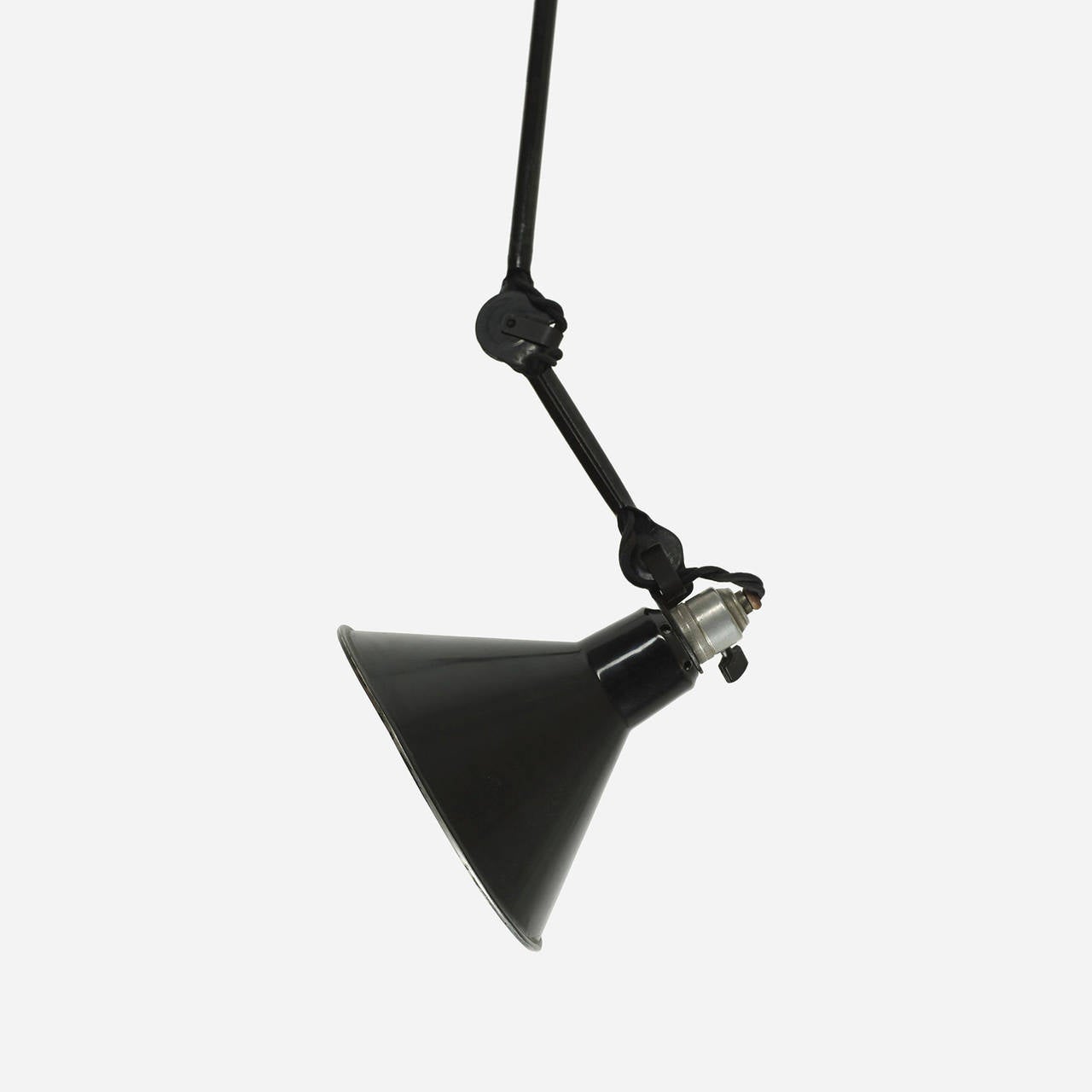 French Hanging Lamp, Model 302 by Bernard-Albin Gras For Sale