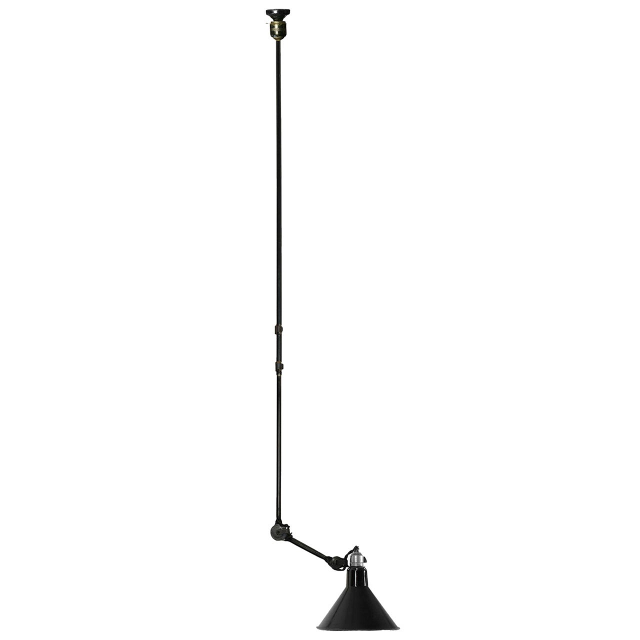 Hanging Lamp, Model 302 by Bernard-Albin Gras For Sale