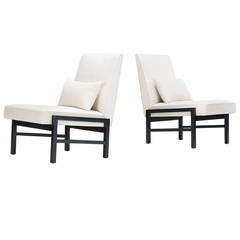 Lounge Chairs, Pair by Edward Wormley for Dunbar