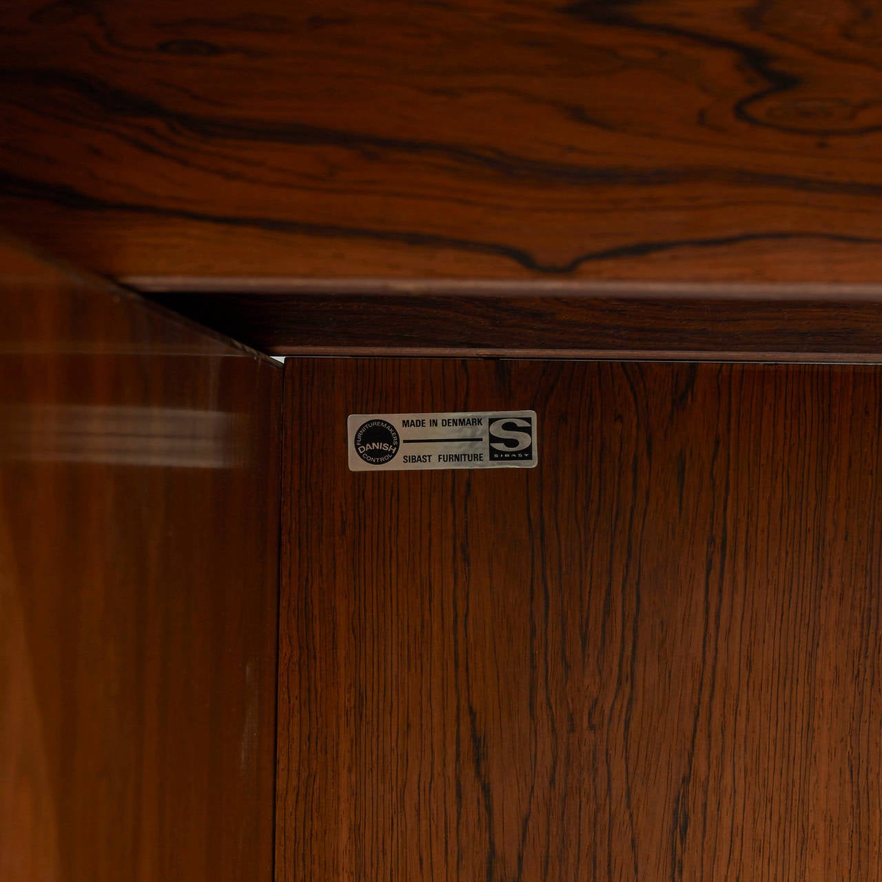 Rosewood Desk, Model 216 by Arne Vodder for Sibast Furniture For Sale