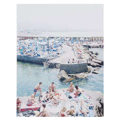 Bagni Lido Vertical by Massimo Vitali