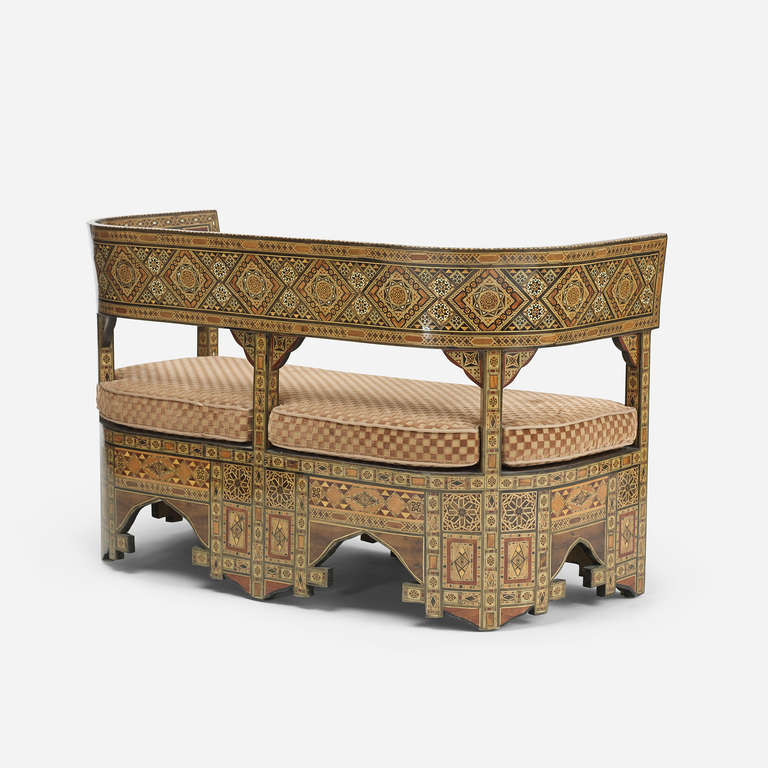 Mid-20th Century Middle Eastern settee