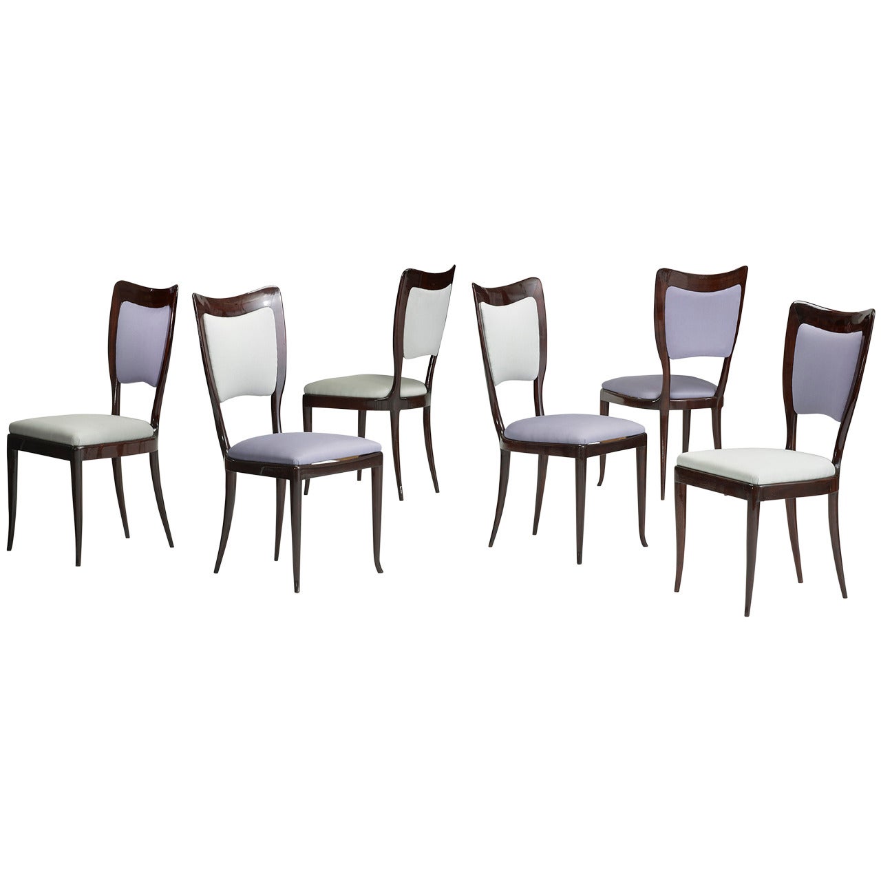 Dining Chairs, Set of 12 by Paolo Buffa For Sale