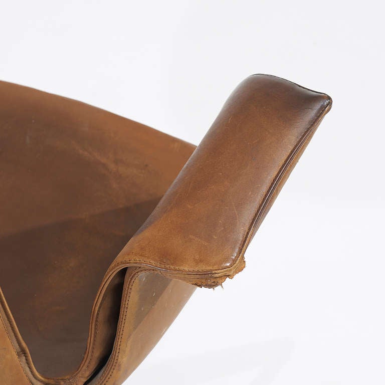 Bird Armchair by Preben Fabricius and Jorgen Kastholm for Alfred Kill In Fair Condition In Chicago, IL