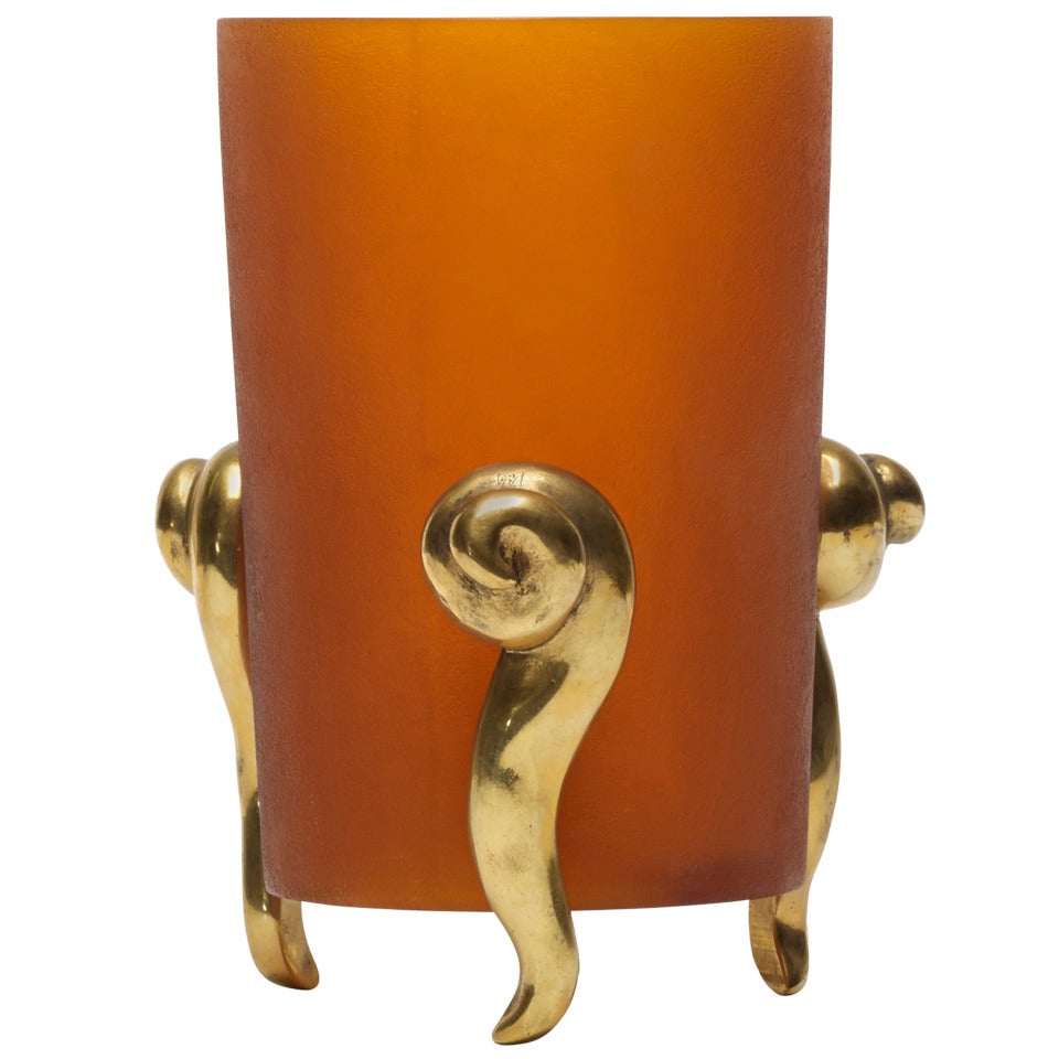 Cleopatre Table Lamp by Garouste and Bonetti for B.G.H. Editions For Sale