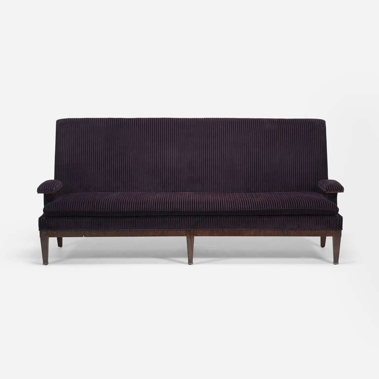 French Jules Verne Sofa by André Arbus for William Switzer