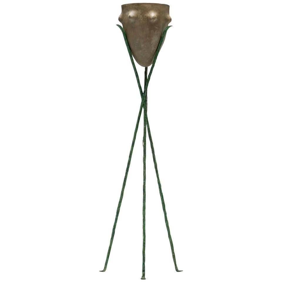 Tripode Floor Lamp by Elizabeth Garouste and Mattia Bonetti For Sale