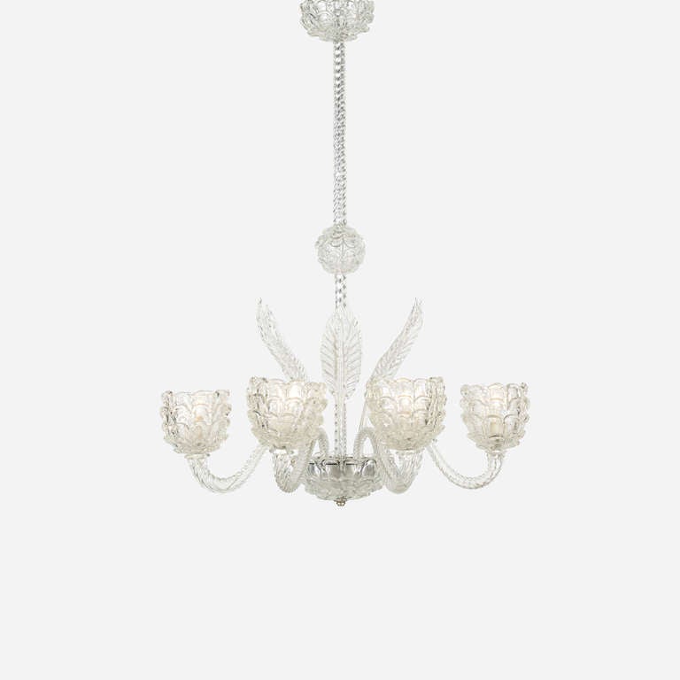 chandelier by Barovier & Toso