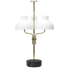 Arenzano Tre Fiamme table lamp, model LTA3B by Ignazio Gardella for Azucena