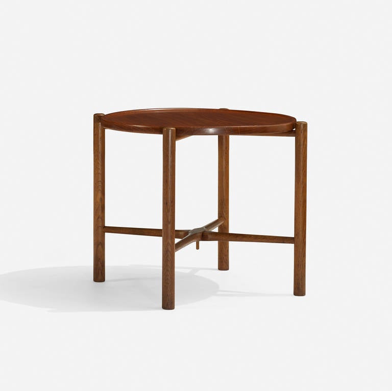folding tray table, model AT35 by Hans Wegner for Andreas Tuck