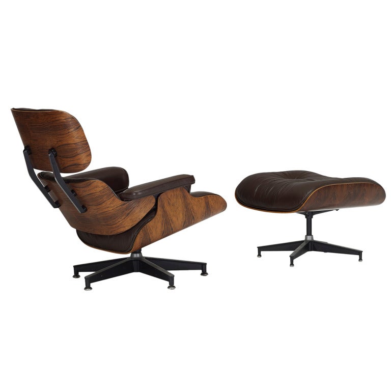 670 lounge chair and 671 ottoman by Charles and Ray Eames at 1stdibs