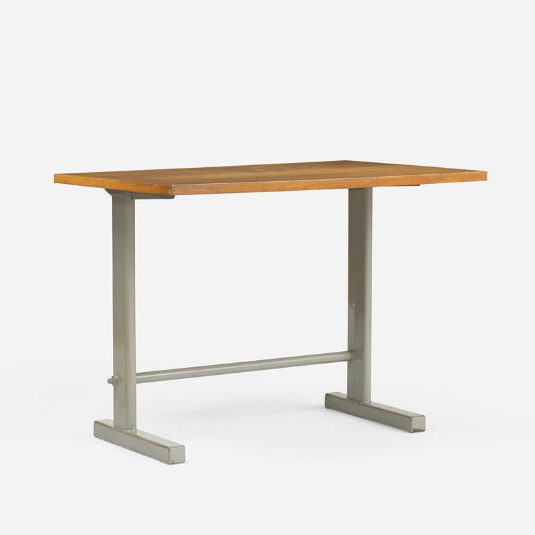 Cité Desk by Jean Prouvé for Ateliers Jean Prouvé