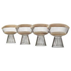 Chairs, Set of Four by Warren Platner for Knoll International