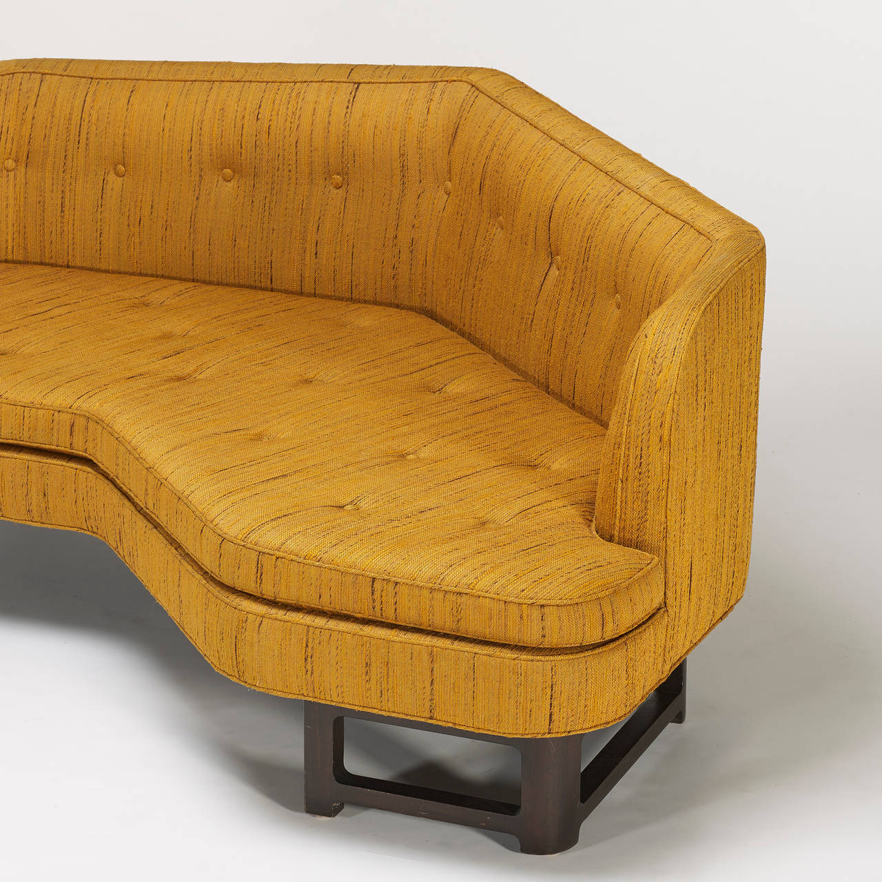 Lacquered sofa, model 6329 by Edward Wormley for Dunbar For Sale