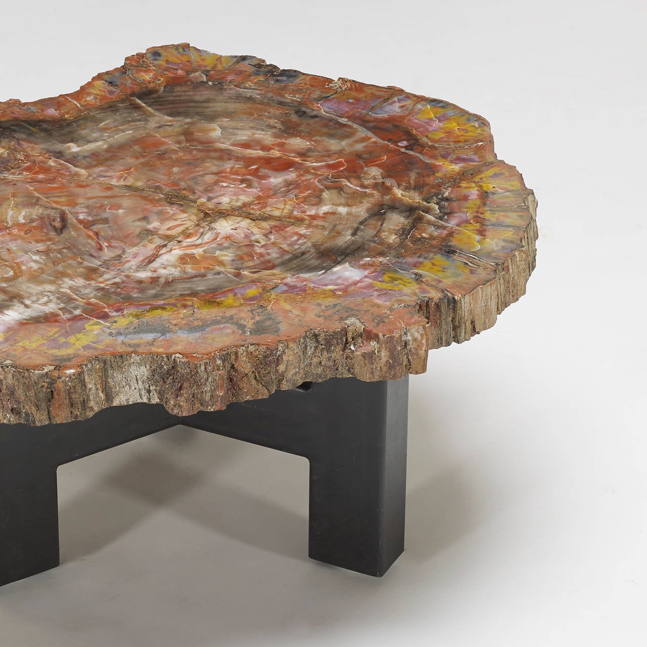 Enameled occasional table by Ado Chale For Sale