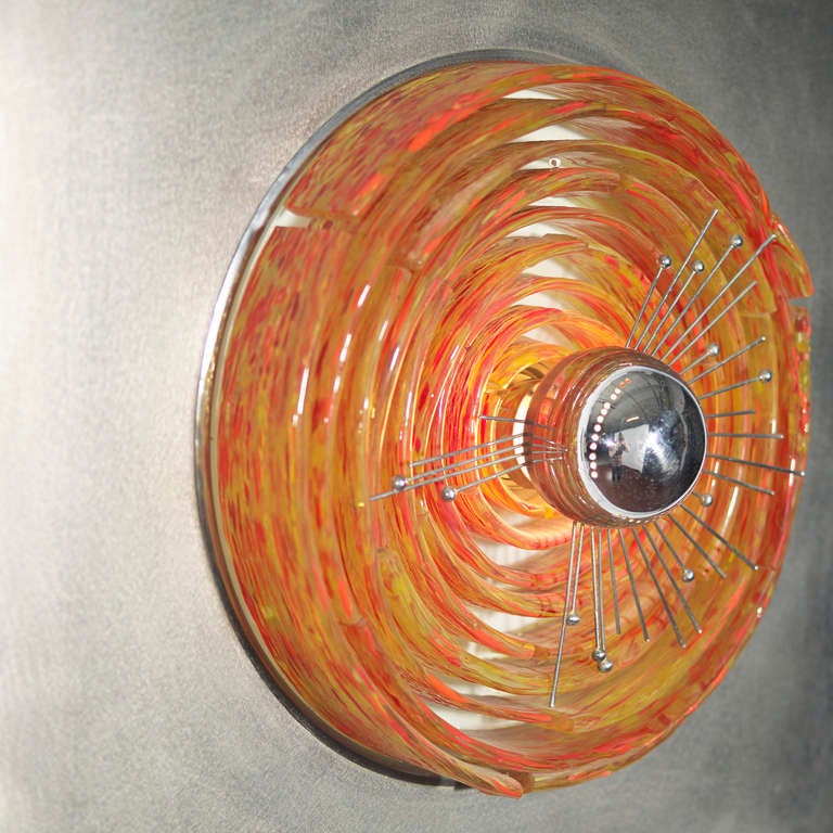 Quasar wall light by Angelo Brotto